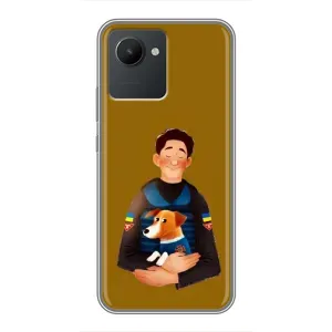 Чехол с принтом для Realme C30 (ЗСУ Патрон)