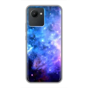 Чехлы КОСМОС для Realme C30 (Звездный вид)