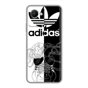Чехол в стиле "Адидас" для Реалми с30s (Adidas шнурки)