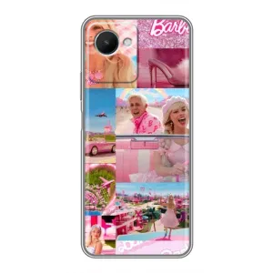 Силиконовый Чехол Барби Фильм на Realme C30s (Барби стиль)