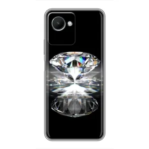 Чехол (Дорого -богато) на Realme C30s (Бриллиант)