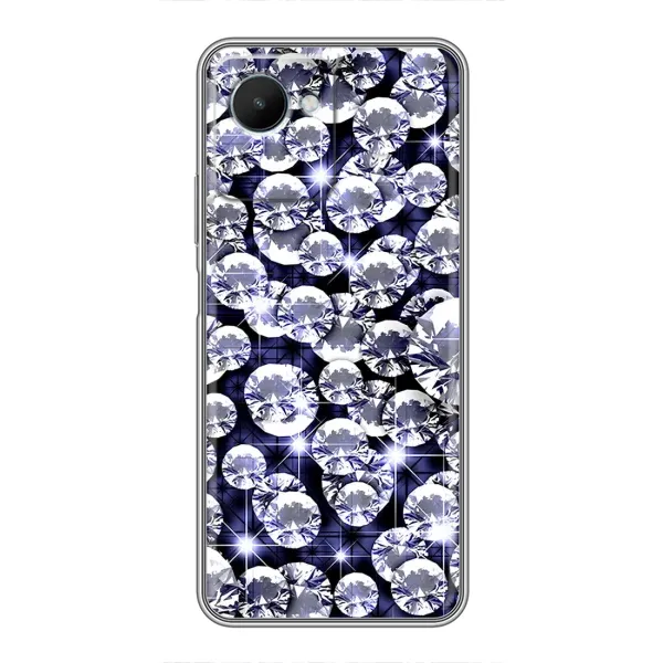 Чехол с рисунком «Бриллианты» для Realme C30s Чехол с рисунком «Бриллианты» для Realme C30s