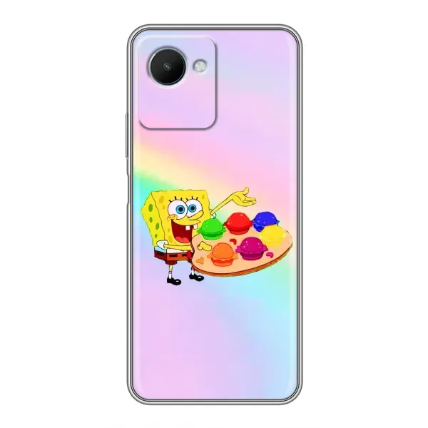 Чехол с рисунком «Бургеры» для Realme C30s Чехол с рисунком «Бургеры» для Realme C30s