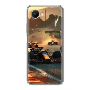 Чехол фильм Формула 1 для Realme C30s (Чемпионат ф1)