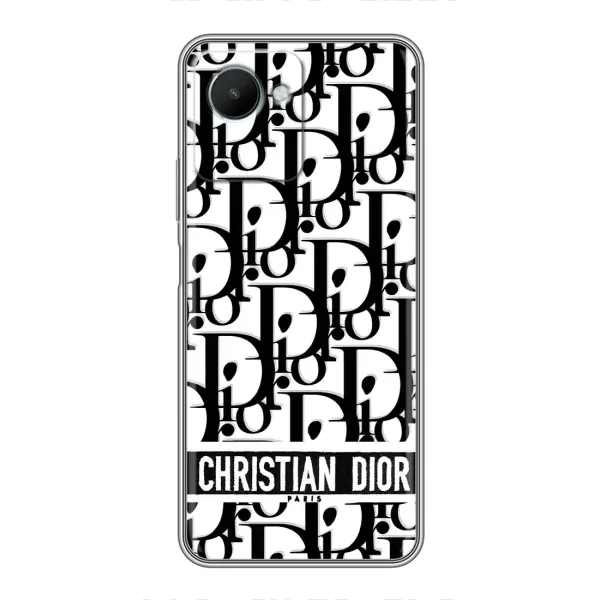 Чехол с рисунком «Christian Dior» для Realme C30s Чехол с рисунком «Christian Dior» для Realme C30s