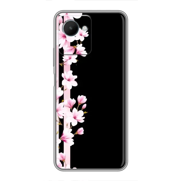 Чехол с рисунком «Цветочки» для Realme C30s Чехол с рисунком «Цветочки» для Realme C30s