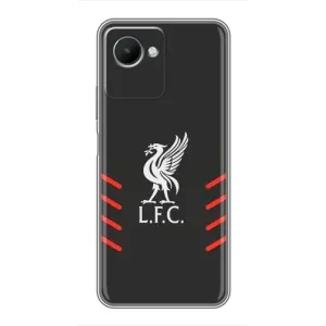 Силиконовые Чехлы принт Футбол на Realme C30s (Эмблема Liverpool)