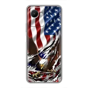 Чохол Прапор USA для Realme C30s (Прапор USA)
