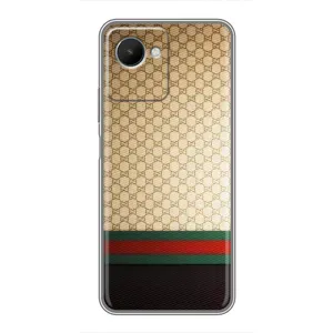 Чехлы Бренд GUCCI для Realme C30s (Фон Гуччи)