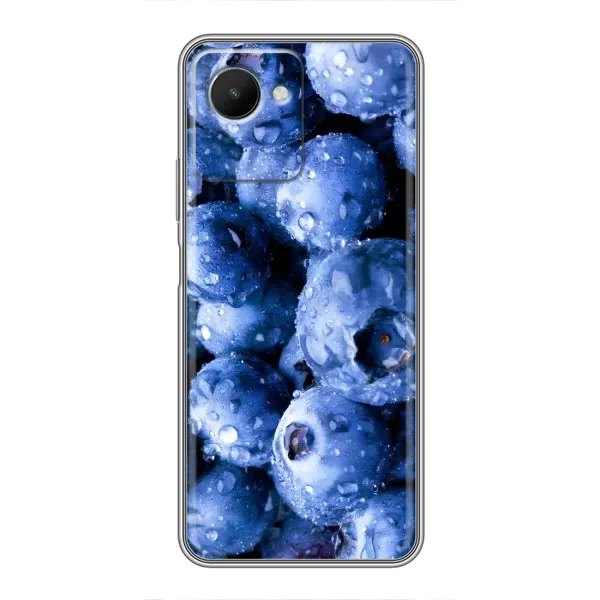 Чехол с рисунком «Голубика» для Realme C30s Чехол с рисунком «Голубика» для Realme C30s