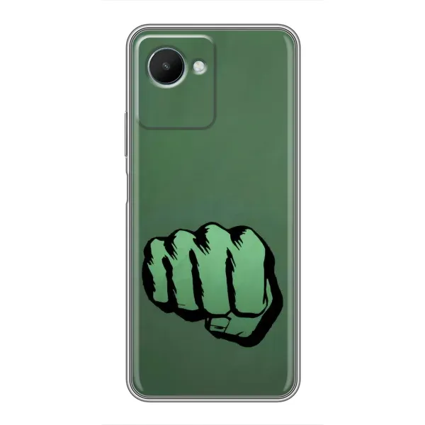 Чехол с рисунком «Халк» для Realme C30s