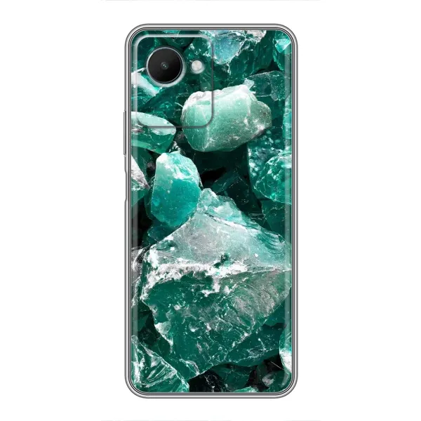 Чехол с рисунком «Изумруд» для Realme C30s Чехол с рисунком «Изумруд» для Realme C30s