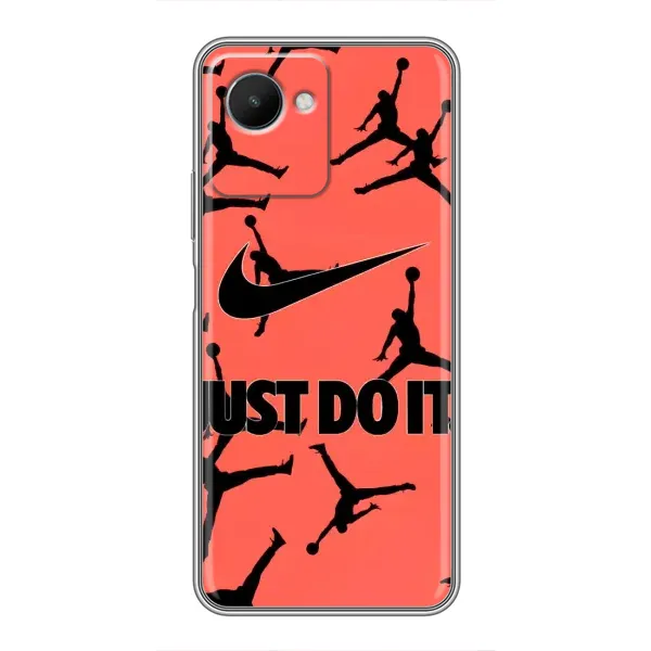Чехол с рисунком «Just Do It» для Realme C30s Чехол с рисунком «Just Do It» для Realme C30s