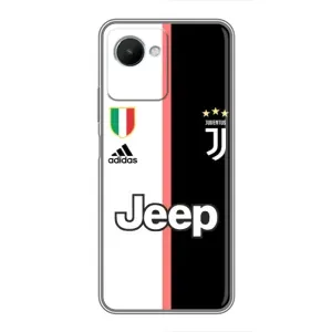 Чехлы с ТОП Футбольными клубами на Realme C30s (Juventus)