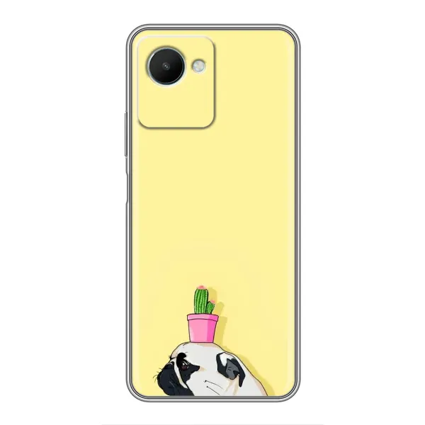 Чехол с рисунком «Кактус на голове» для Realme C30s Чехол с рисунком «Кактус на голове» для Realme C30s
