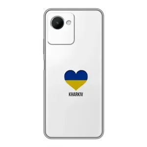 Чехлы силиконовые (Город Харьков) на Реалми с30s (Kharkiv)