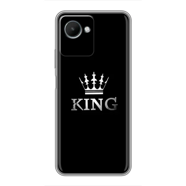 Чехол с рисунком «KING» для Realme C30s Чехол с рисунком «KING» для Realme C30s