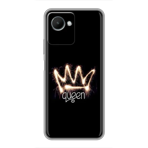 Чехол с рисунком «Корона» для Realme C30s Чехол с рисунком «Корона» для Realme C30s