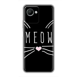 Бампер с изображением Котиков для Реалми с30s (КОТИК MEOW)