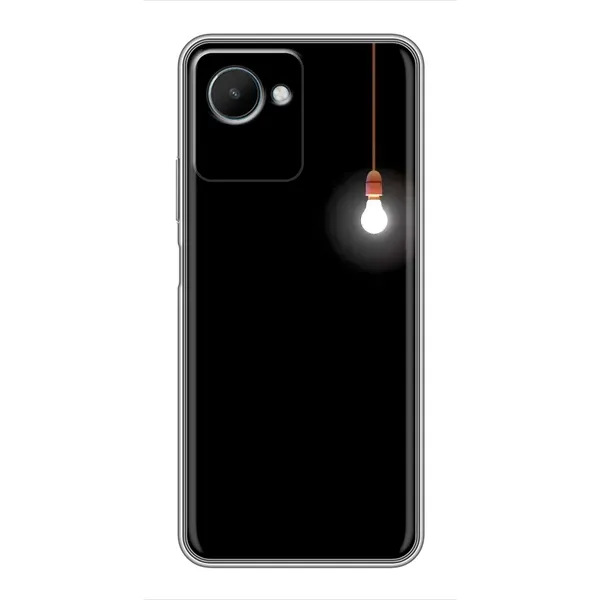 Чехол с рисунком «Лампочка» для Realme C30s Чехол с рисунком «Лампочка» для Realme C30s