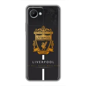 Силиконовые Чехлы принт Футбол на Realme C30s (Liverpool)