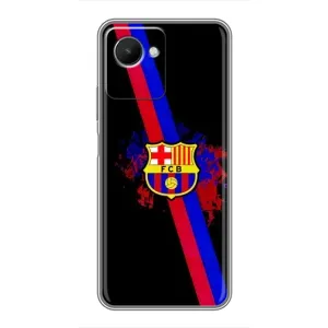 Чехол для Realme C30s (Барселона) (Лого Барсы)