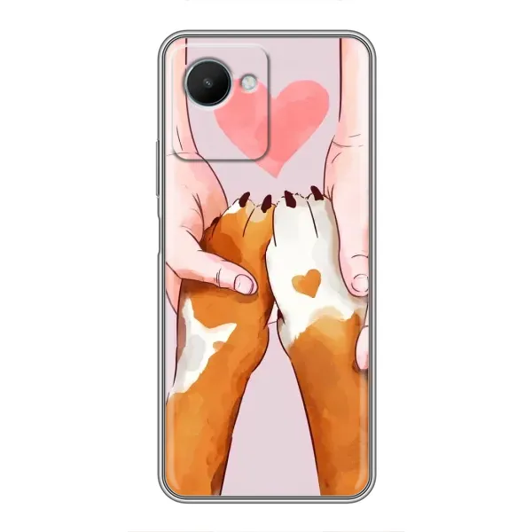 Чохол з малюнком «Любов до собак» для Realme C30s Чохол з малюнком «Любов до собак» для Realme C30s