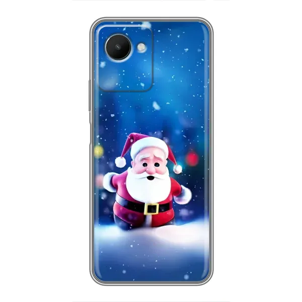 Чехол с рисунком «Маленький Дед Мороз» для Realme C30s Чехол с рисунком «Маленький Дед Мороз» для Realme C30s
