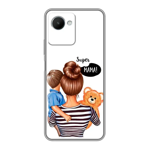 Чехол с рисунком «Мама и сын» для Realme C30s Чехол с рисунком «Мама и сын» для Realme C30s