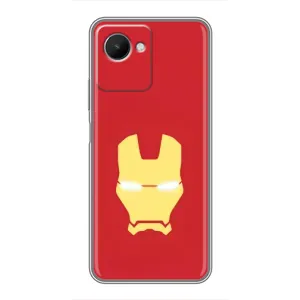 Чехол Супергерой Железный человек на Realme C30s (Man)