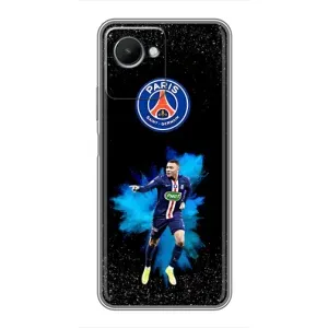 Чехол (TPU) с Футболистом на Realme C30s (Мбаппе ПСЖ)