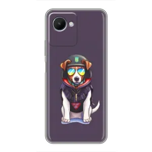Чехол с принтом Собаки Патрон для Realme C30s (Модный Патрон)
