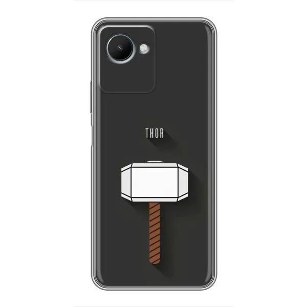 Чехол с рисунком «Молот Тора» для Realme C30s