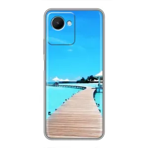 Летний Чехол на Realme C30s (Набережная)