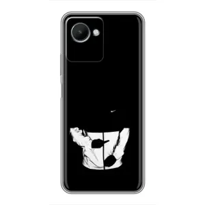 Силиконовый Чехол на Realme C30s с картинкой Nike (Nike стиль)