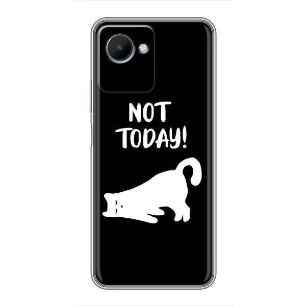 Чехол с рисунком «Not Today» для Realme C30s