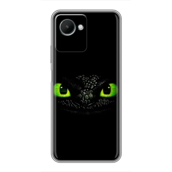 Чехол с рисунком «Глаза Беззубика» для Realme C30s Чехол с рисунком «Глаза Беззубика» для Realme C30s