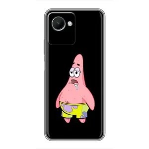 Чехлы с Патриком на Realme C30s (Патрик завис)