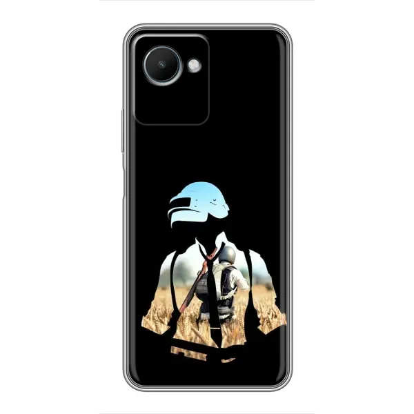 Чехол с рисунком «Пубг мен» для Realme C30s