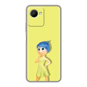 Чехол Головоломка для Realme C30s - (AlphaPrint) (Радость)