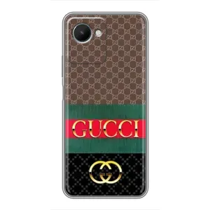 Чехлы Бренд GUCCI для Realme C30s (Стиль GUCCI)