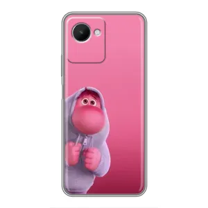 Чехол Головоломка для Realme C30s - (AlphaPrint) (Стыд)