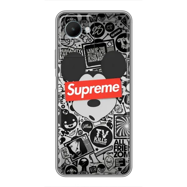 Чехол с рисунком «Supreme Маус» для Realme C30s Чехол с рисунком «Supreme Маус» для Realme C30s