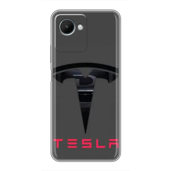 Чехол с рисунком «Logo TESLA» для Realme C30s Чехол с рисунком «Logo TESLA» для Realme C30s