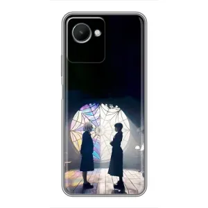 Чехлы с принтом Уэнсдей на Realme C30s (Уэнсдей и Энди)