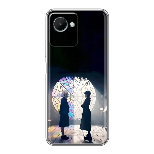 Чехол с рисунком «Уэнсдей и Энди» для Realme C30s Чехол с рисунком «Уэнсдей и Энди» для Realme C30s