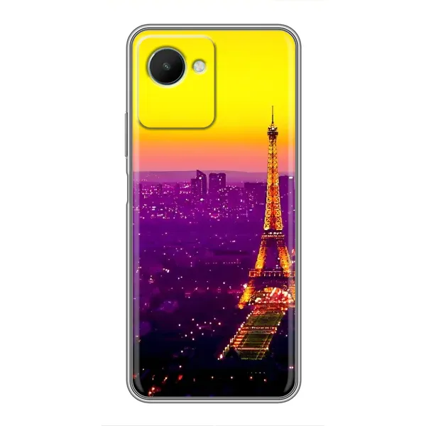 Чехол с рисунком «Яркая башня» для Realme C30s Чехол с рисунком «Яркая башня» для Realme C30s