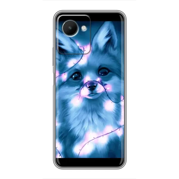 Чехол с рисунком «Яркая Лиса» для Realme C30s Чехол с рисунком «Яркая Лиса» для Realme C30s