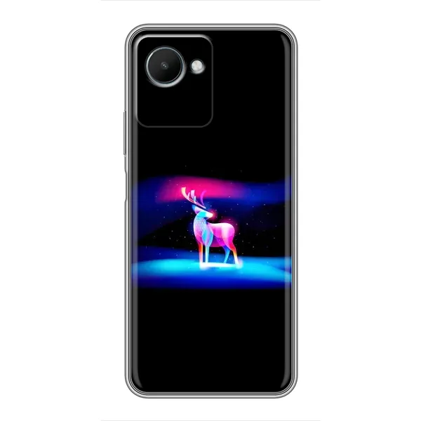 Чехол с рисунком «Яркий олень» для Realme C30s Чехол с рисунком «Яркий олень» для Realme C30s