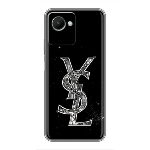 Чехол (Dior, Prada, YSL, Chanel) для Realme C30s (YSL)